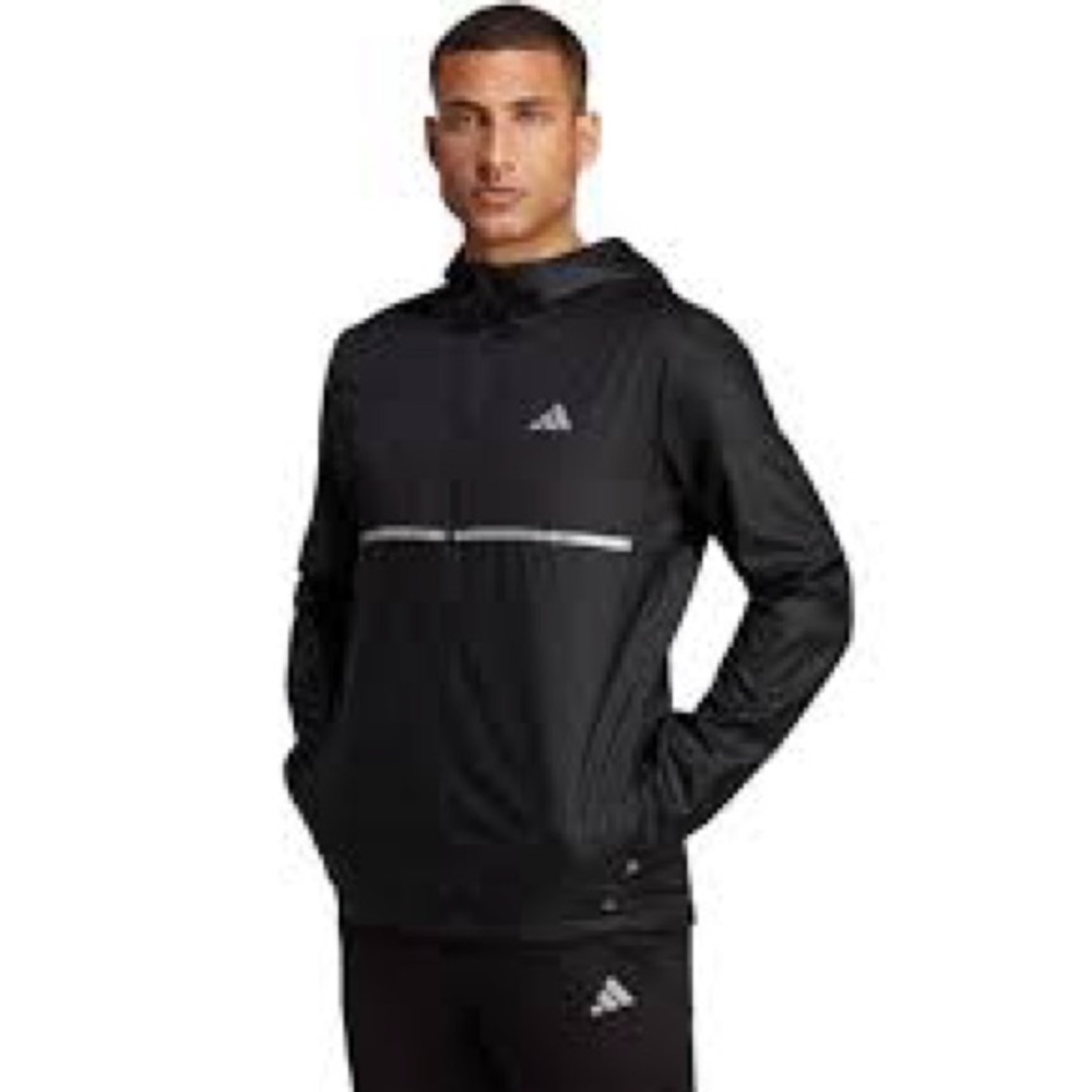 adidas Running jacket in black